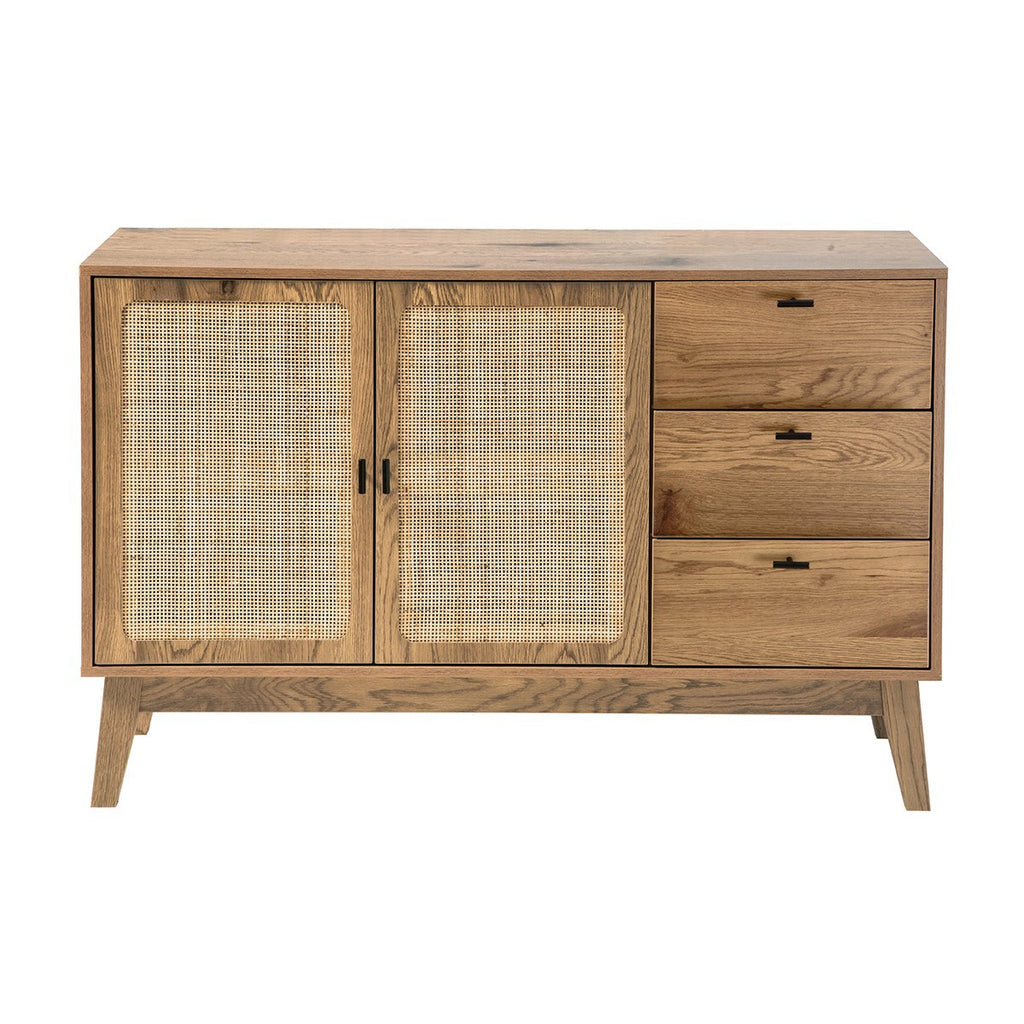 Alia - Sideboard with 2 Doors/3 Drawers - Rattan