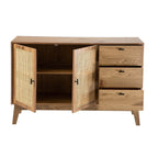 Alia - Sideboard with 2 Doors/3 Drawers - Rattan