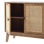Alia - Sideboard with 2 Doors/3 Drawers - Rattan