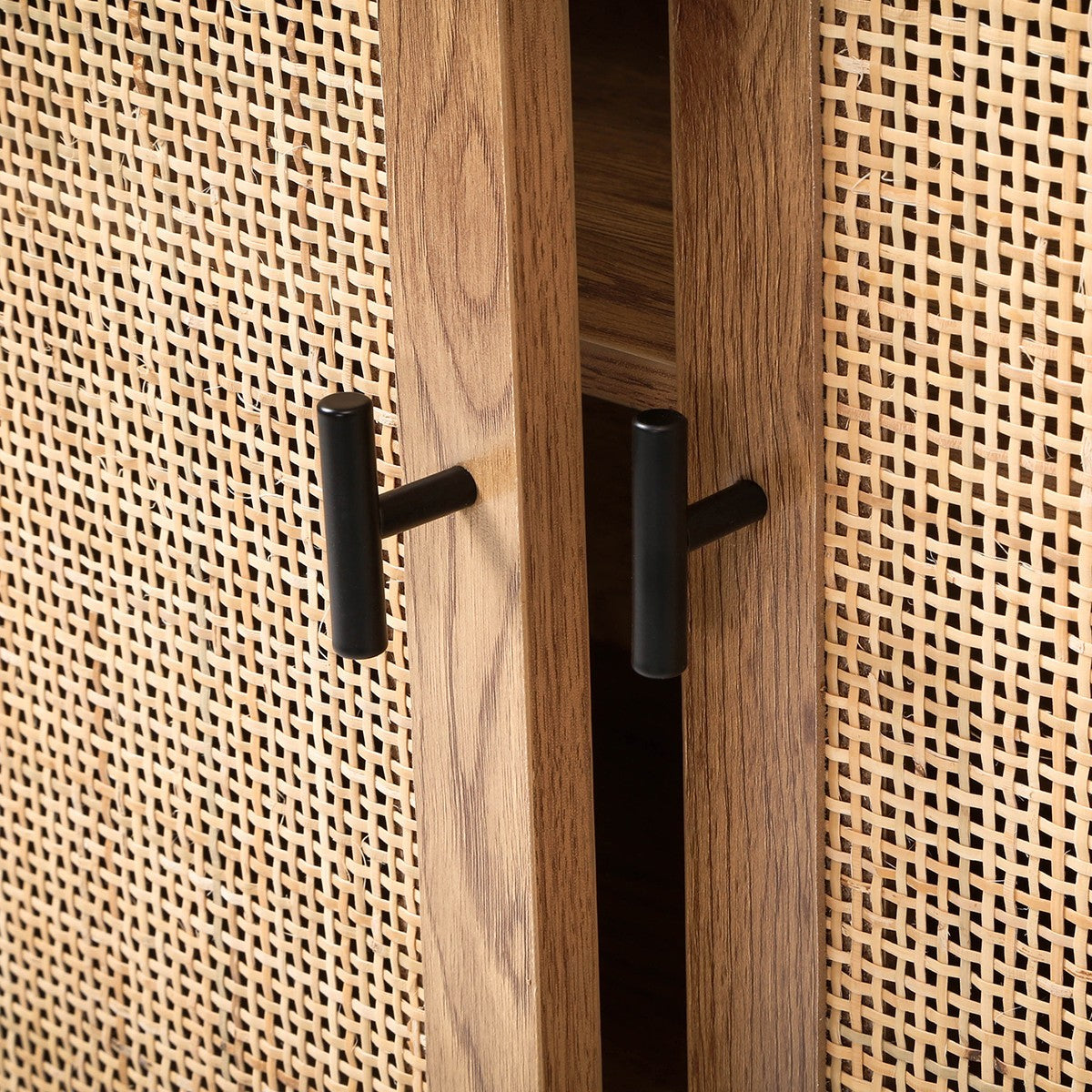 Alia - Sideboard with 2 Doors/3 Drawers - Rattan