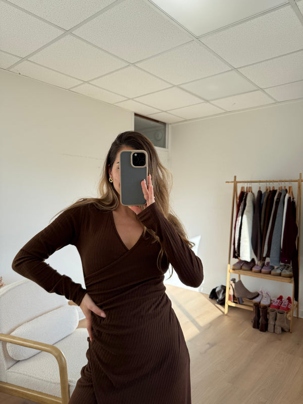 Robe Romane Chocolat