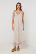 Robe - Beige - Femme