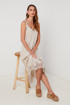 Robe - Beige - Femme