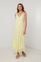 Robe - Jaune - Femme