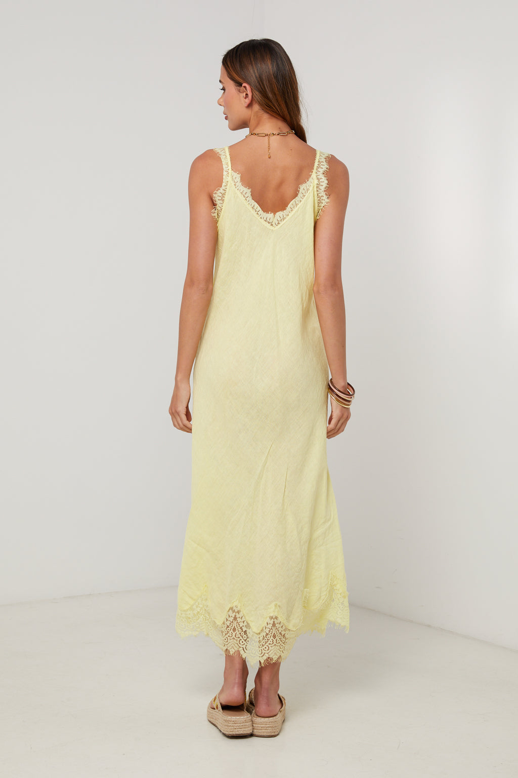 Robe - Jaune - Femme