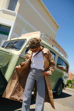 Trench Paul Leopardo beige 