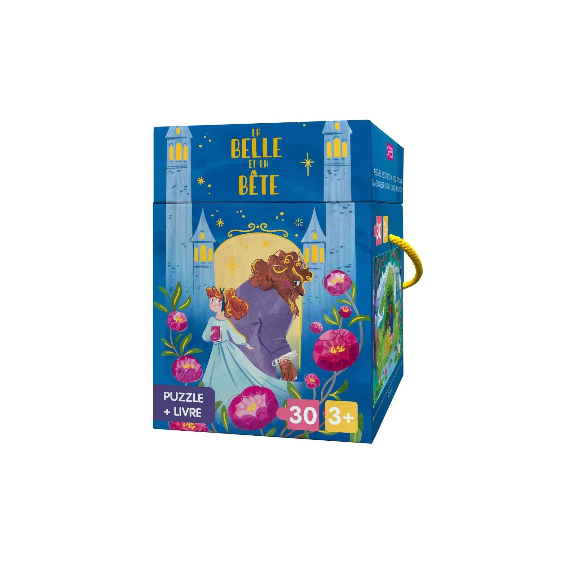 Puzzle + Book - Beauty and the Beast