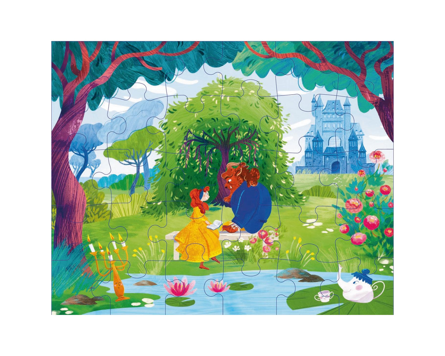 Puzzle + Book - Beauty and the Beast