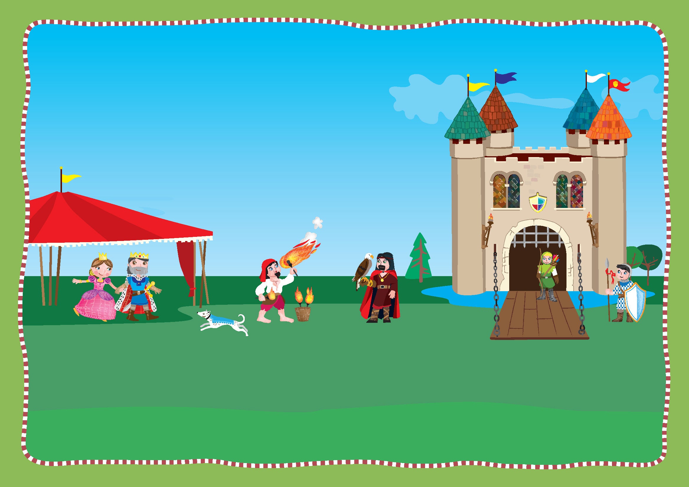 My First Arts & Crafts Activities. The Medieval Castle