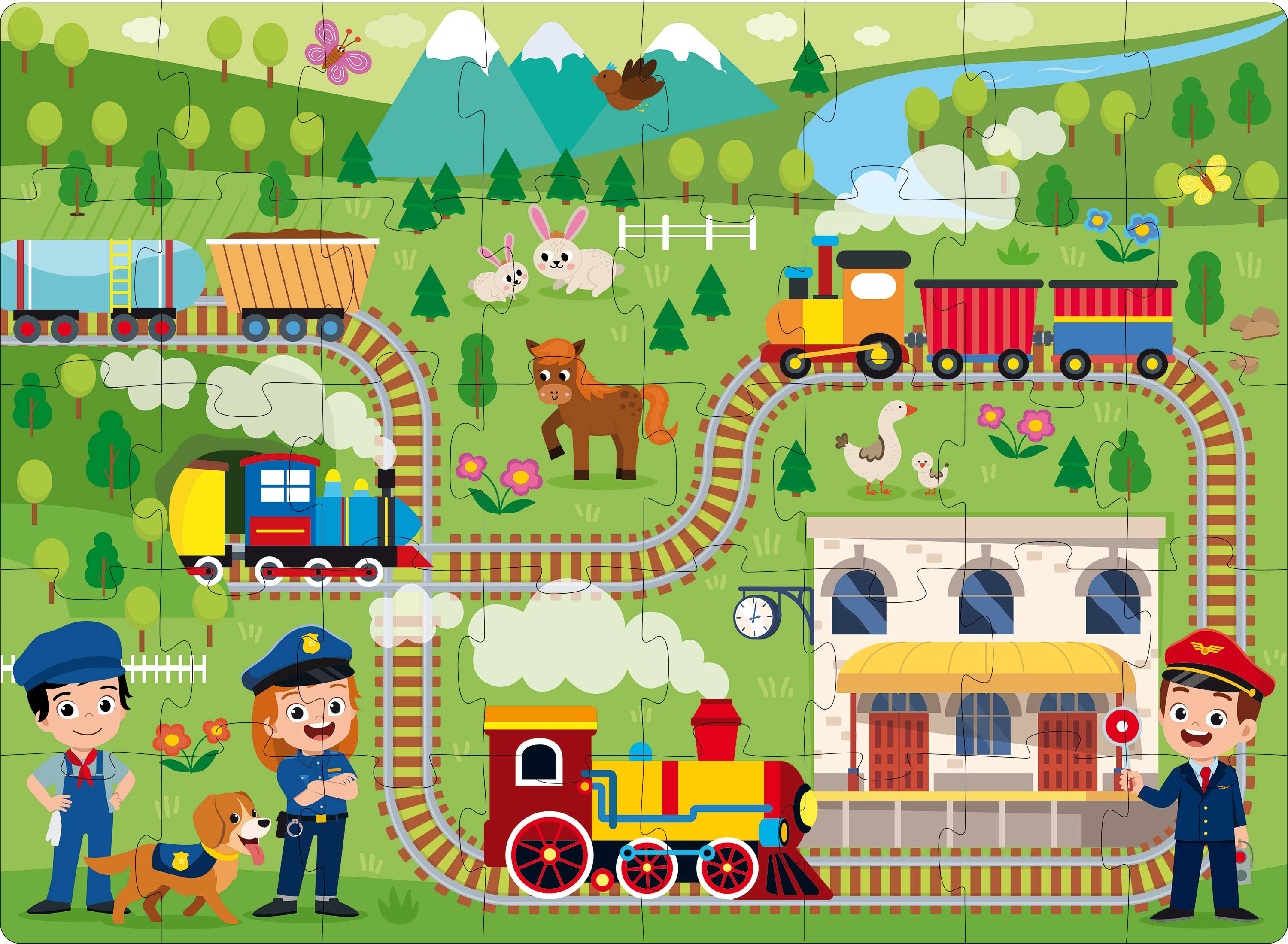 Q-Box - Trains