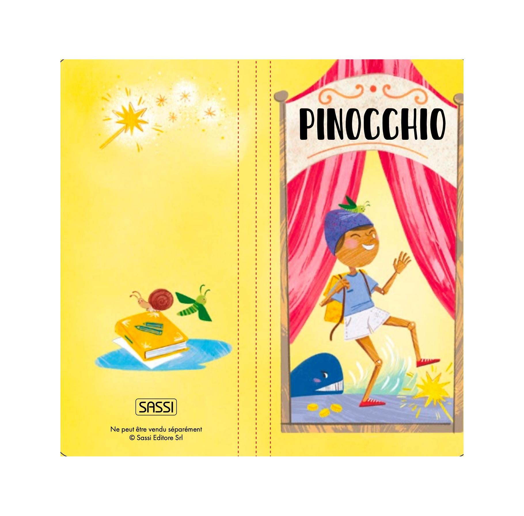 Puzzle + Book - Pinocchio