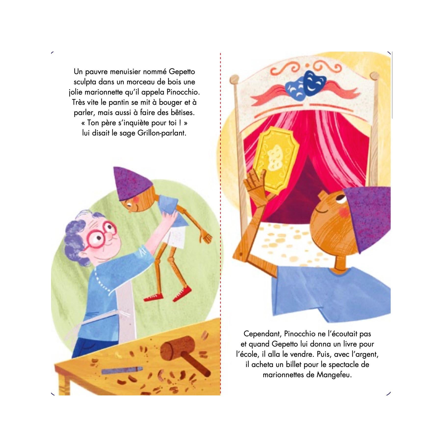 Puzzle + Book - Pinocchio