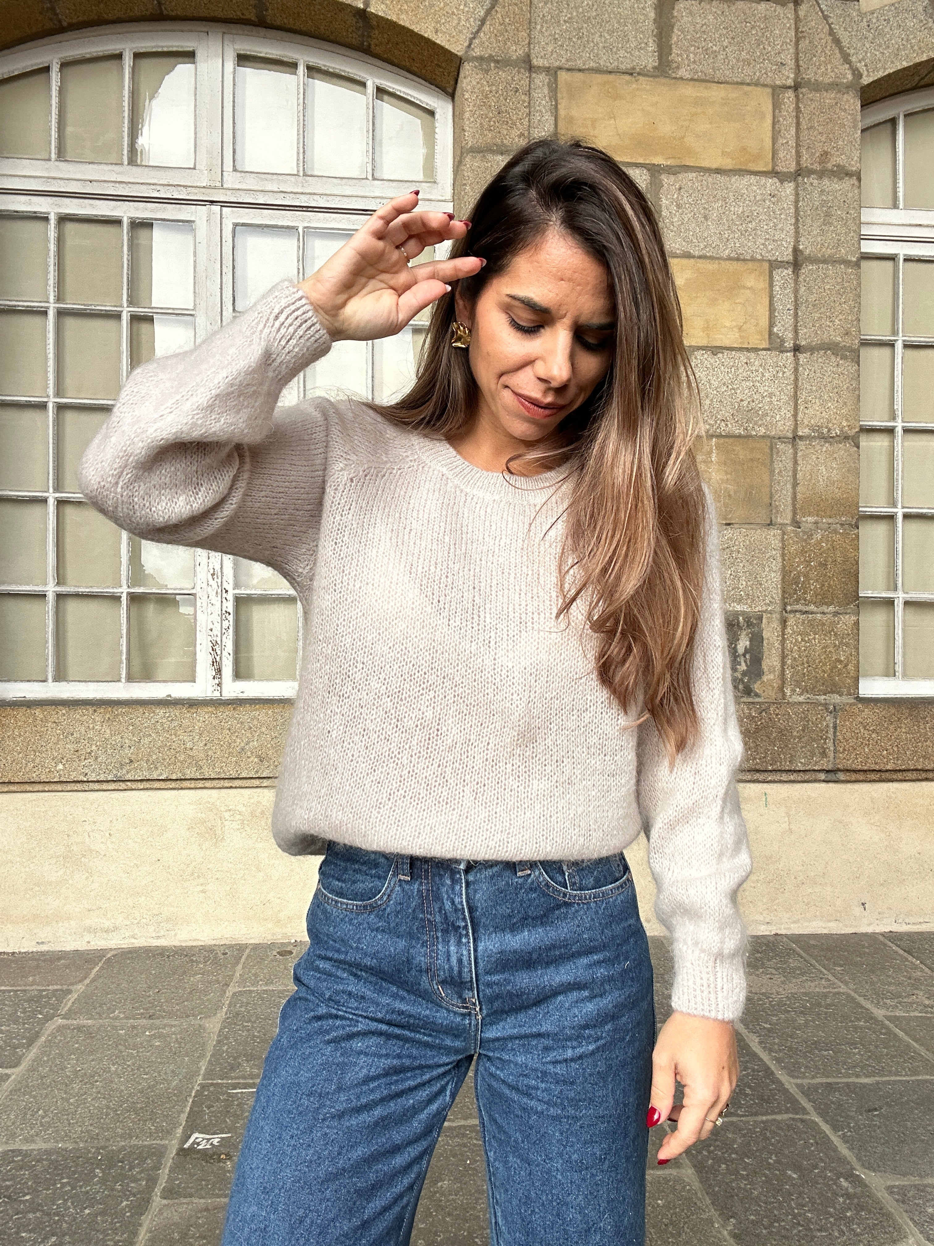 Pull Anna Taupe