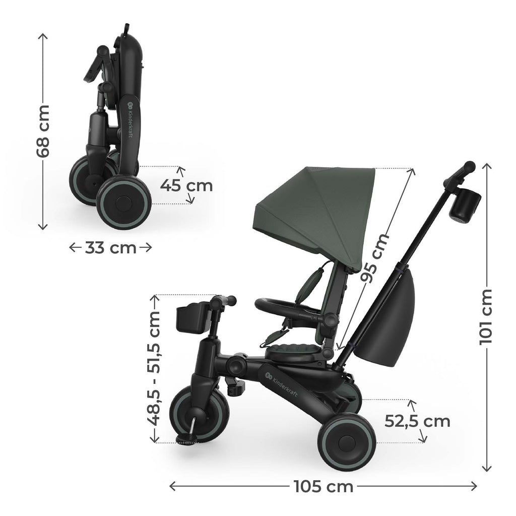Tricycle Jazz 3 Vert