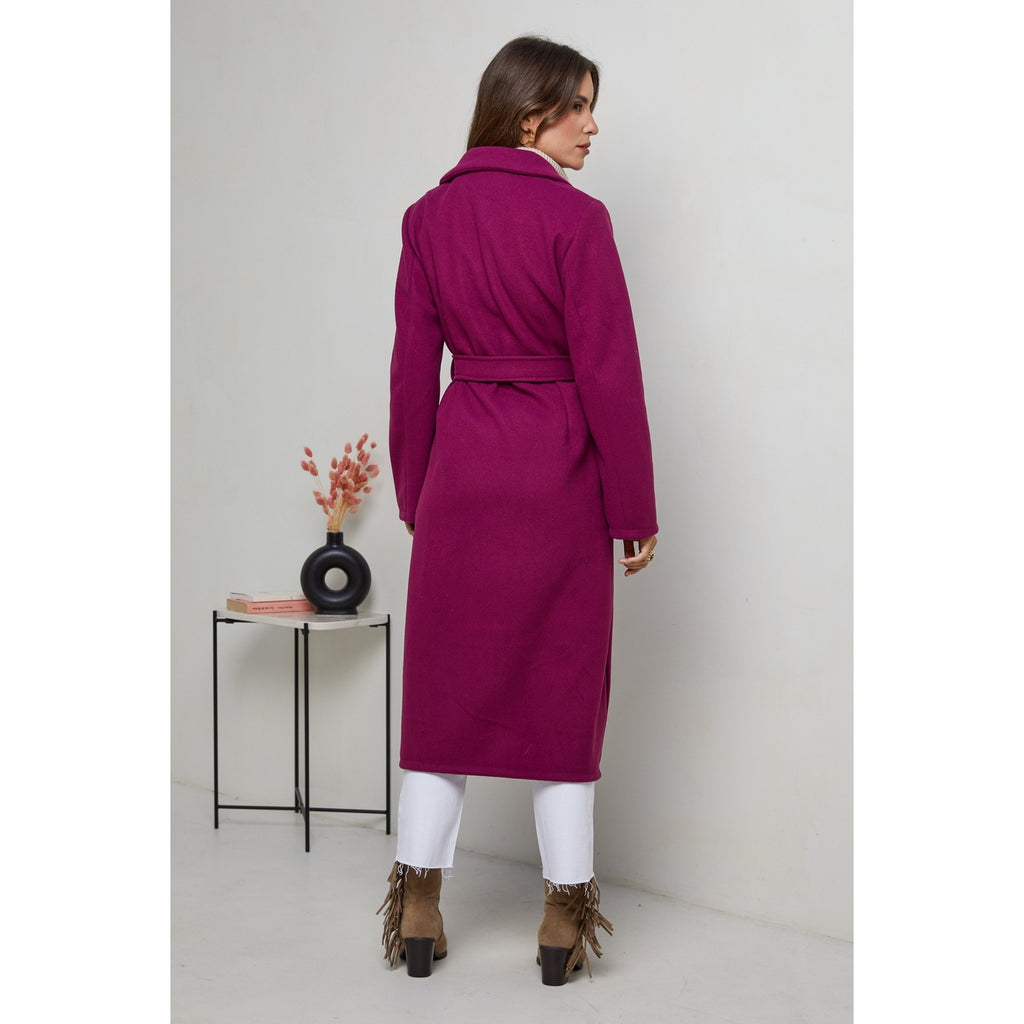 Manteau - Prune