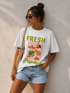 Tee Shirt Papaye - Blanc