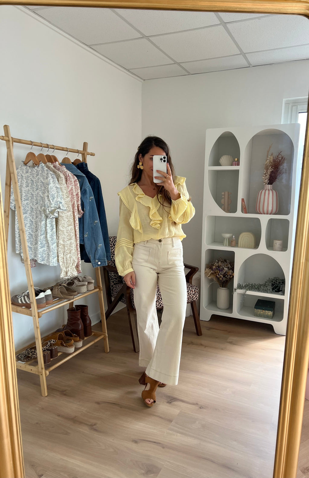 Gasparette natural beige jeans