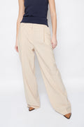 Pantalon - Beige/Noir - Femme