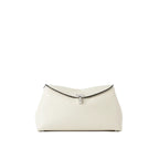 Sac Toteme T-Lock Leather Clutch