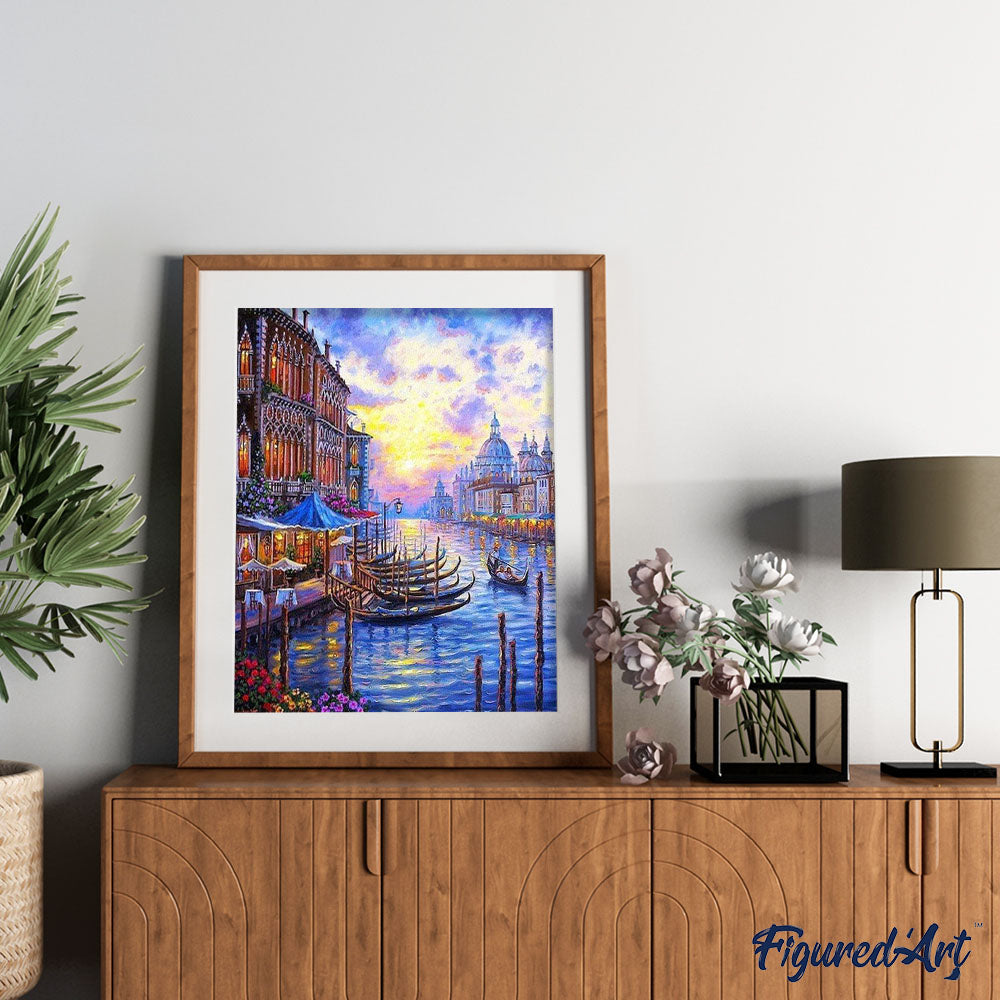 Pintura por números - El Gran Canal de Venecia