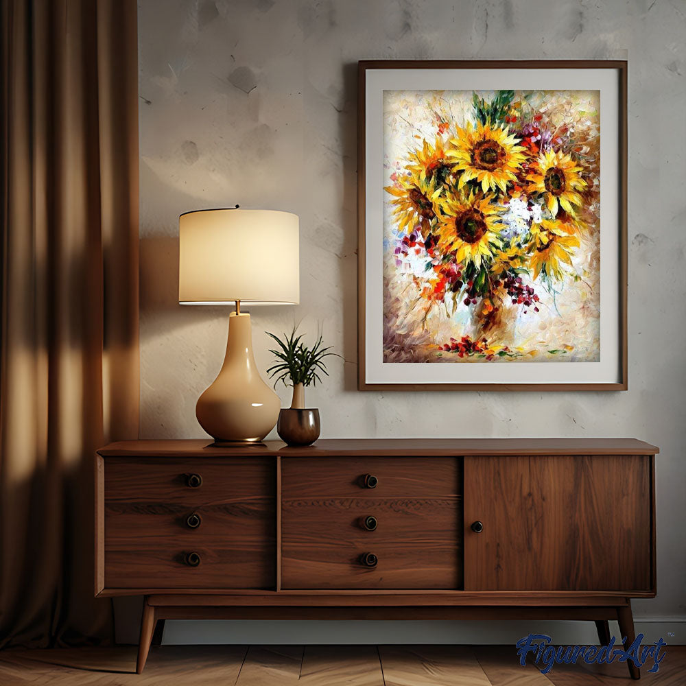 Peinture Par Numéros - Jolis Tournesols