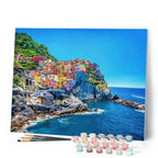 Paint By Numbers - Cinque Terre Village