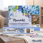 Pintura por números - Explosiones de Flores