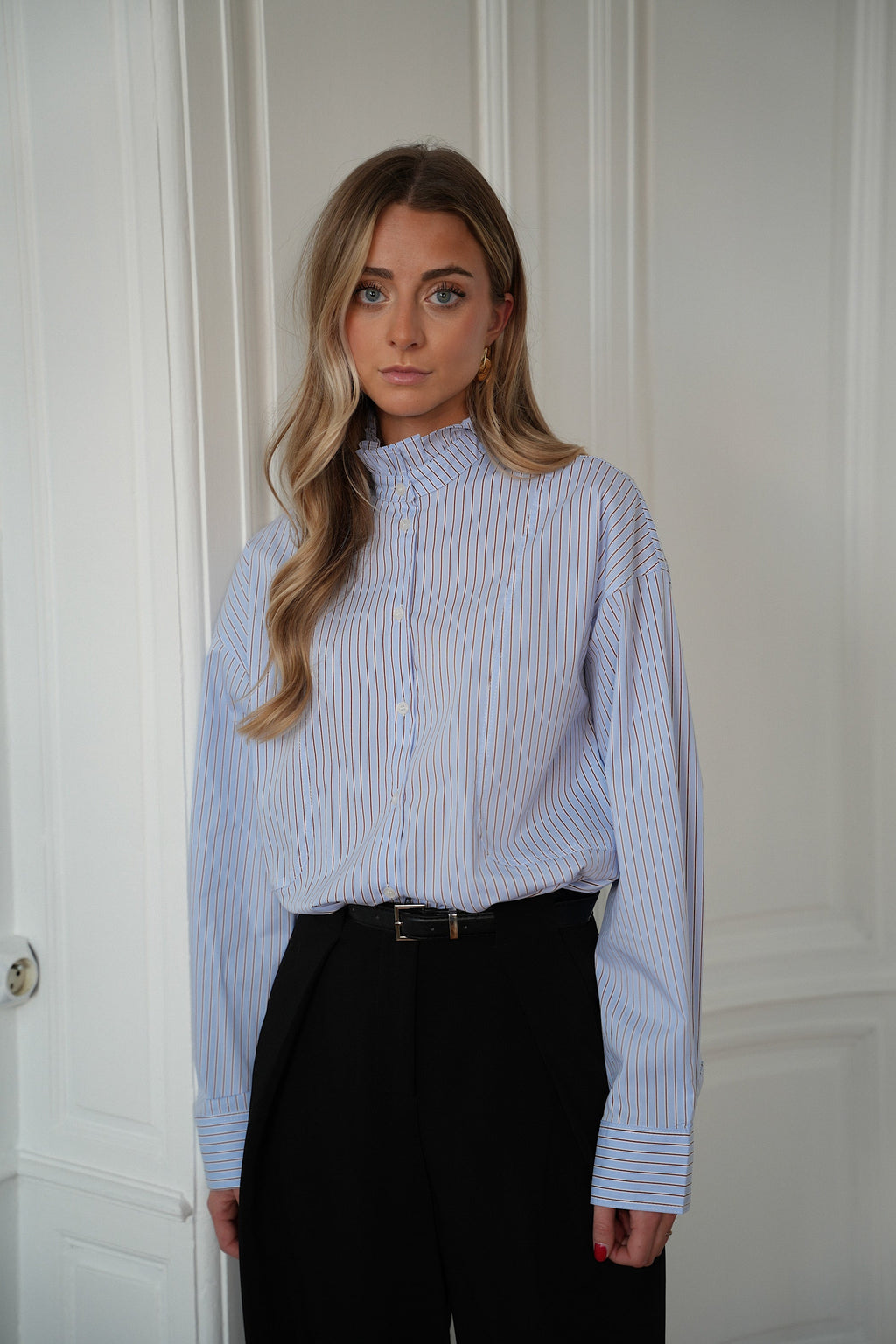 Chemise Ample Evane - Bleue