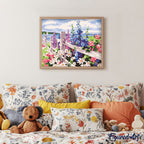 Paint By Numbers - Flower Hedge