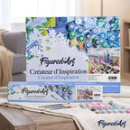 Paint By Numbers - Flower Hedge