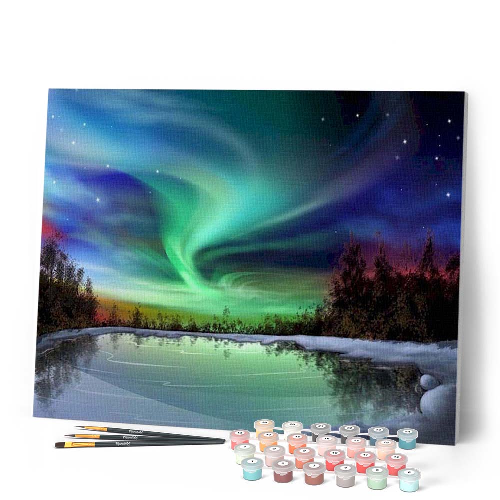 Paint By Numbers - Northern Lights