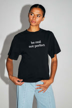 The Colette Collector T-Shirt In Black Cotton And Modal Jersey Made In Portugal