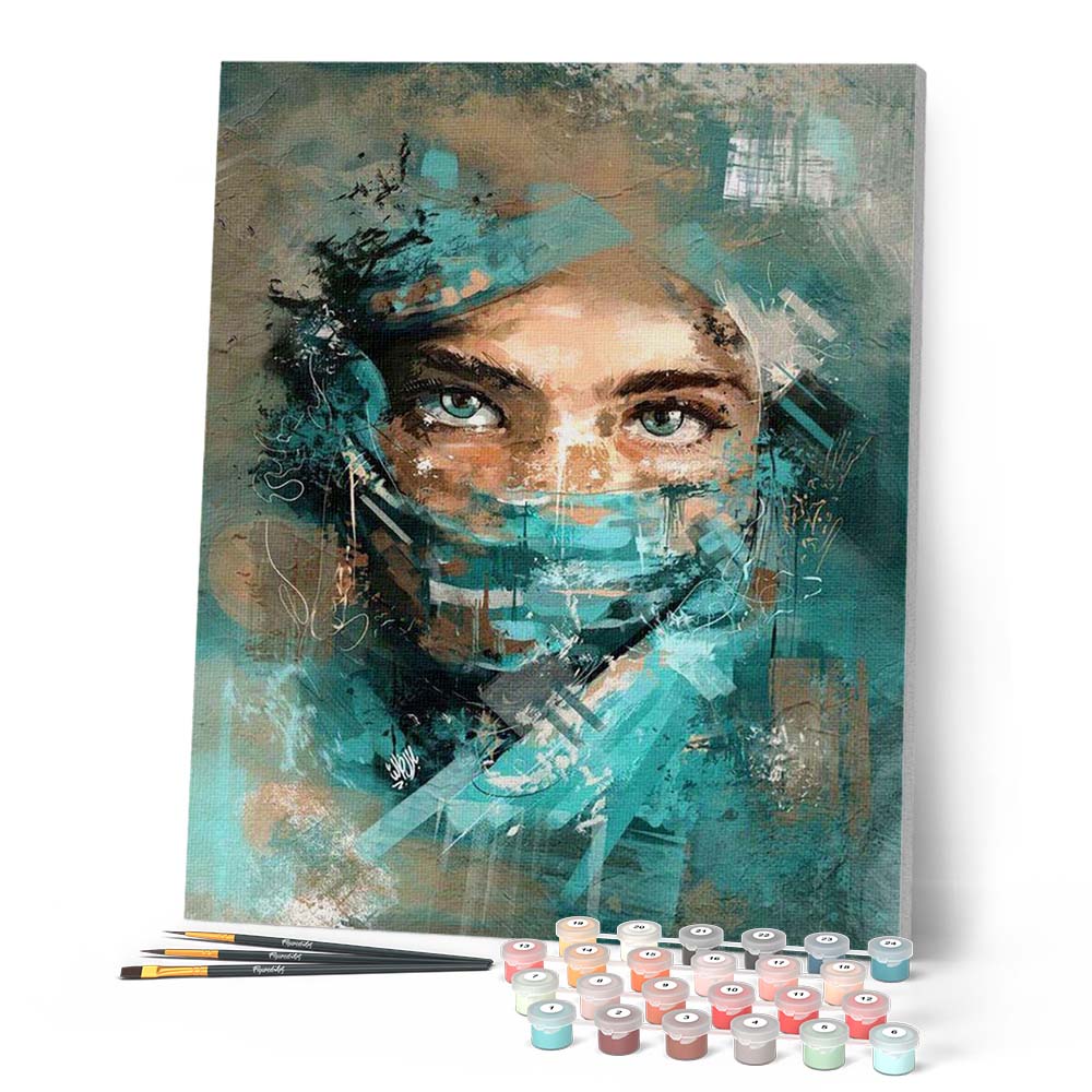Paint By Numbers - Mesmerising Gaze
