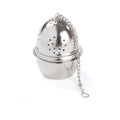 Boule à Thé Ovale Inox + Support