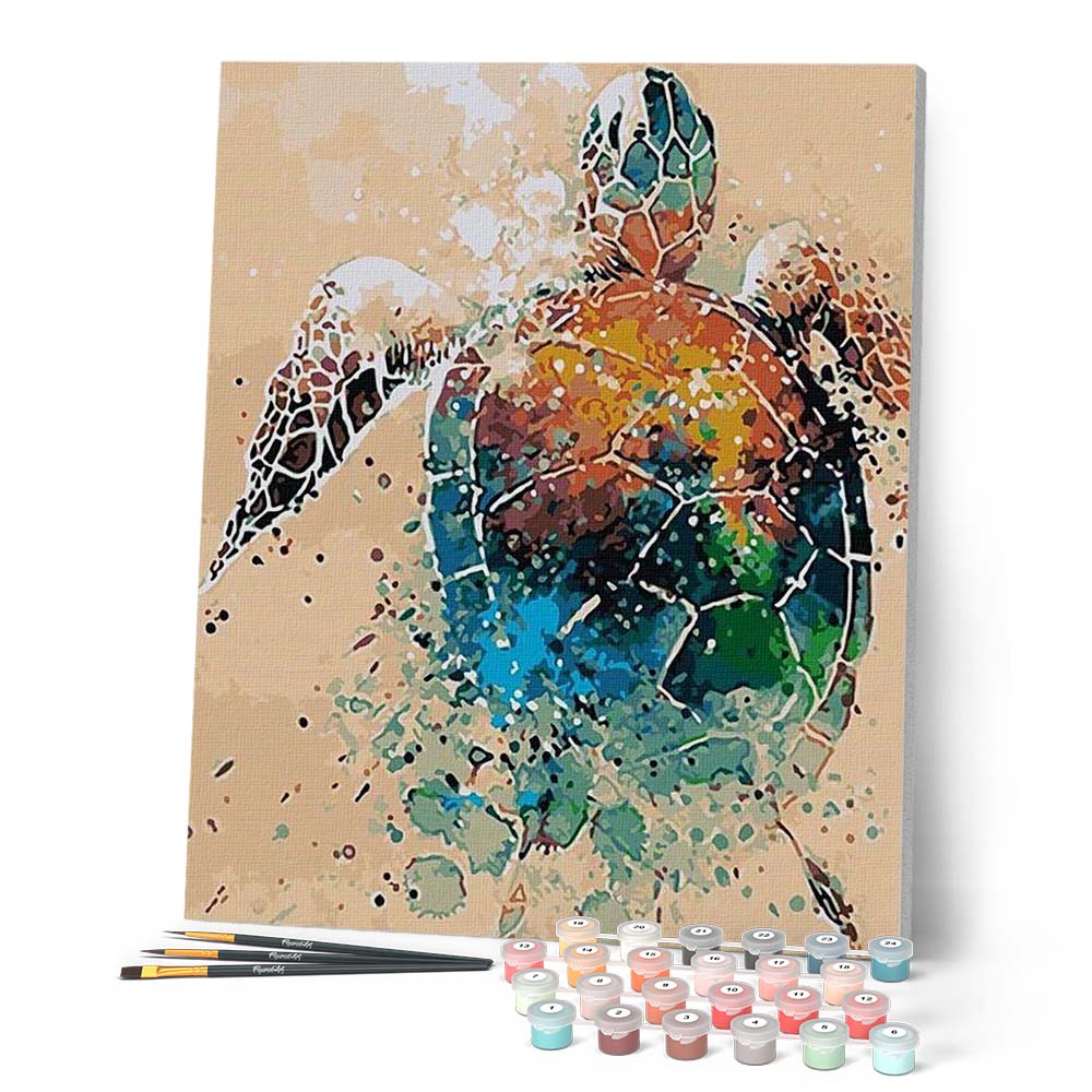 Paint By Numbers - Designer Turtle