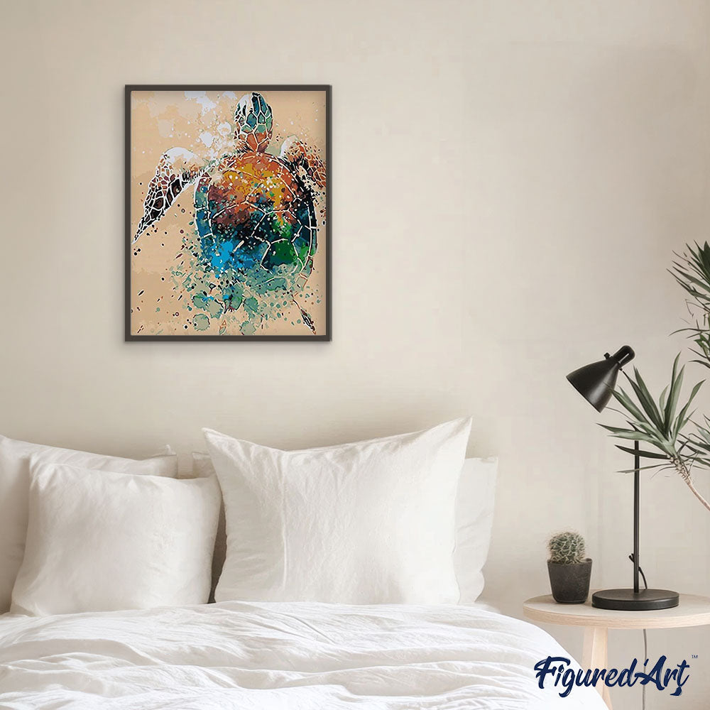 Paint By Numbers - Designer Turtle