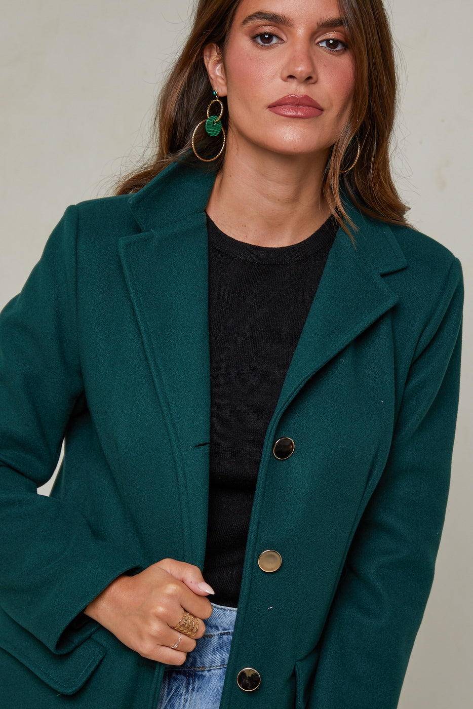 Manteau - Vert Fonce