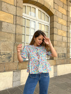 Blusa con lazo Faustine