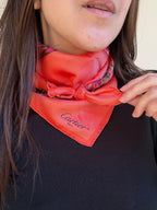 Cartier Scarf – Intertwined Panthers Model