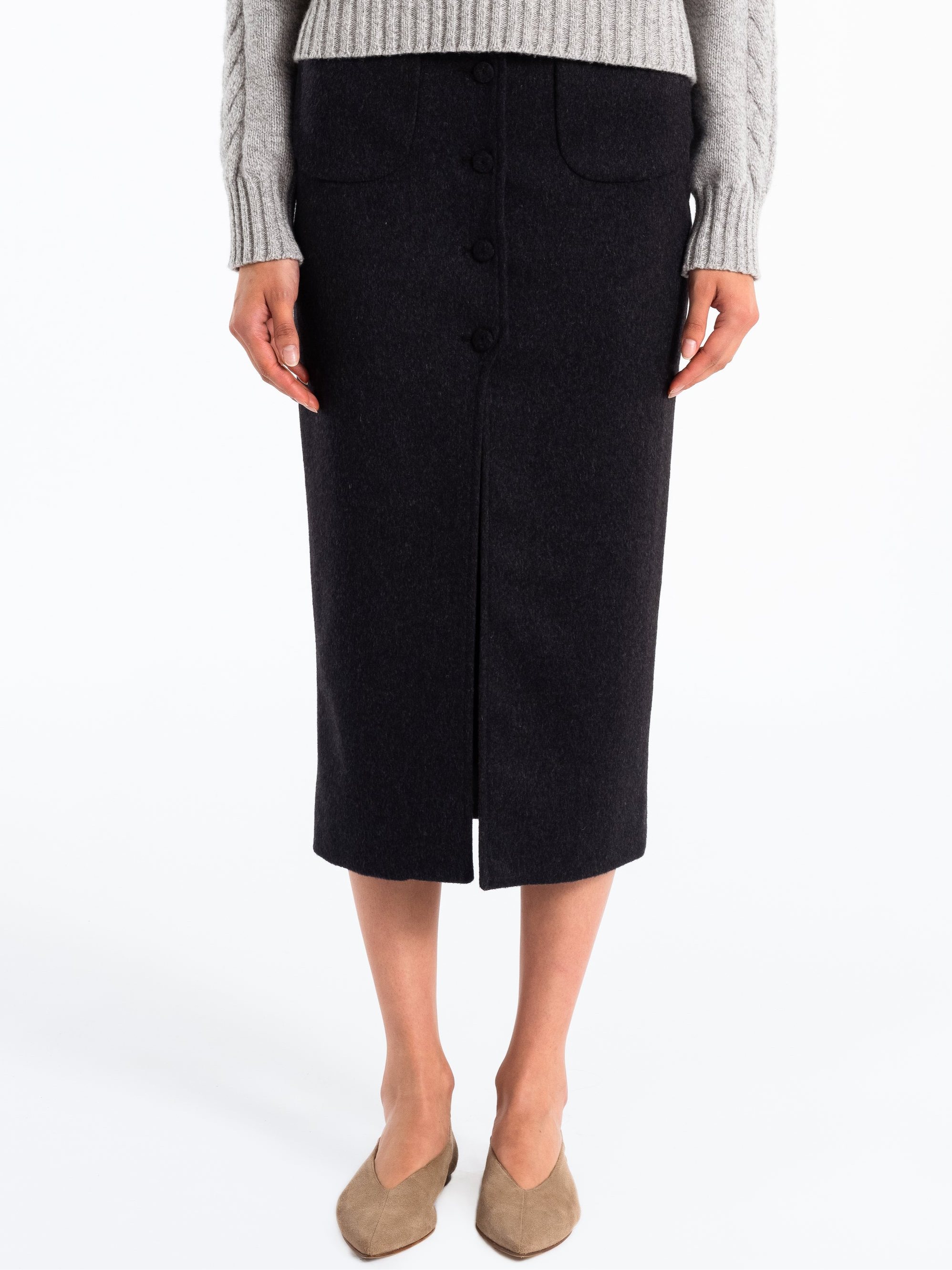 Margaux Lonnberg - Jagger Skirt - Anthracite