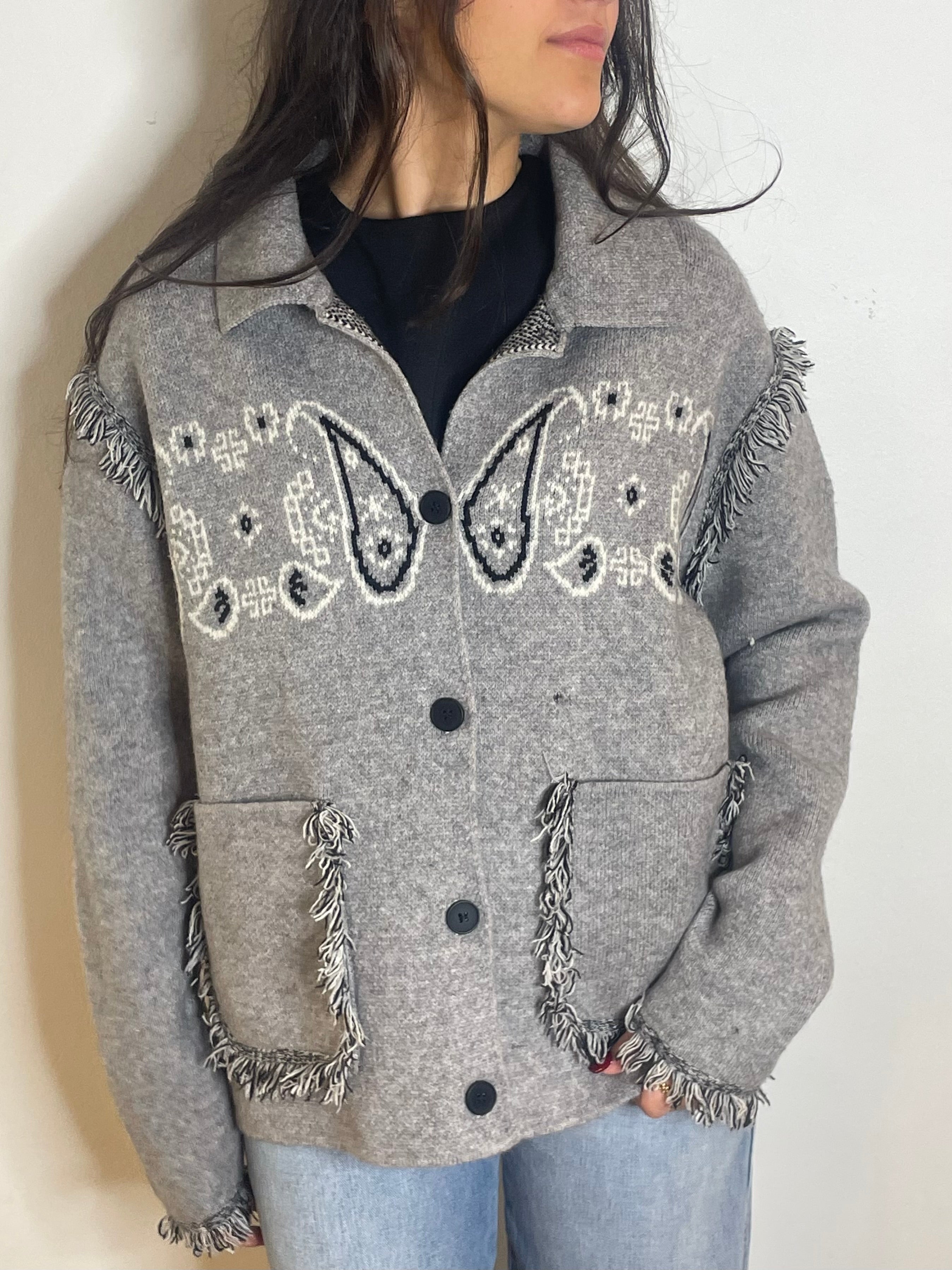 Cárdigan Coachella - Gris