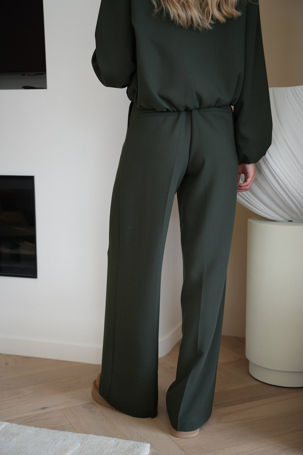 Pantalon Droit Armand - Vert