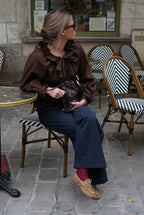 Madeleine Blouse Chocolate