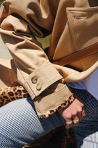 Trench Paul Beige/Leopardo