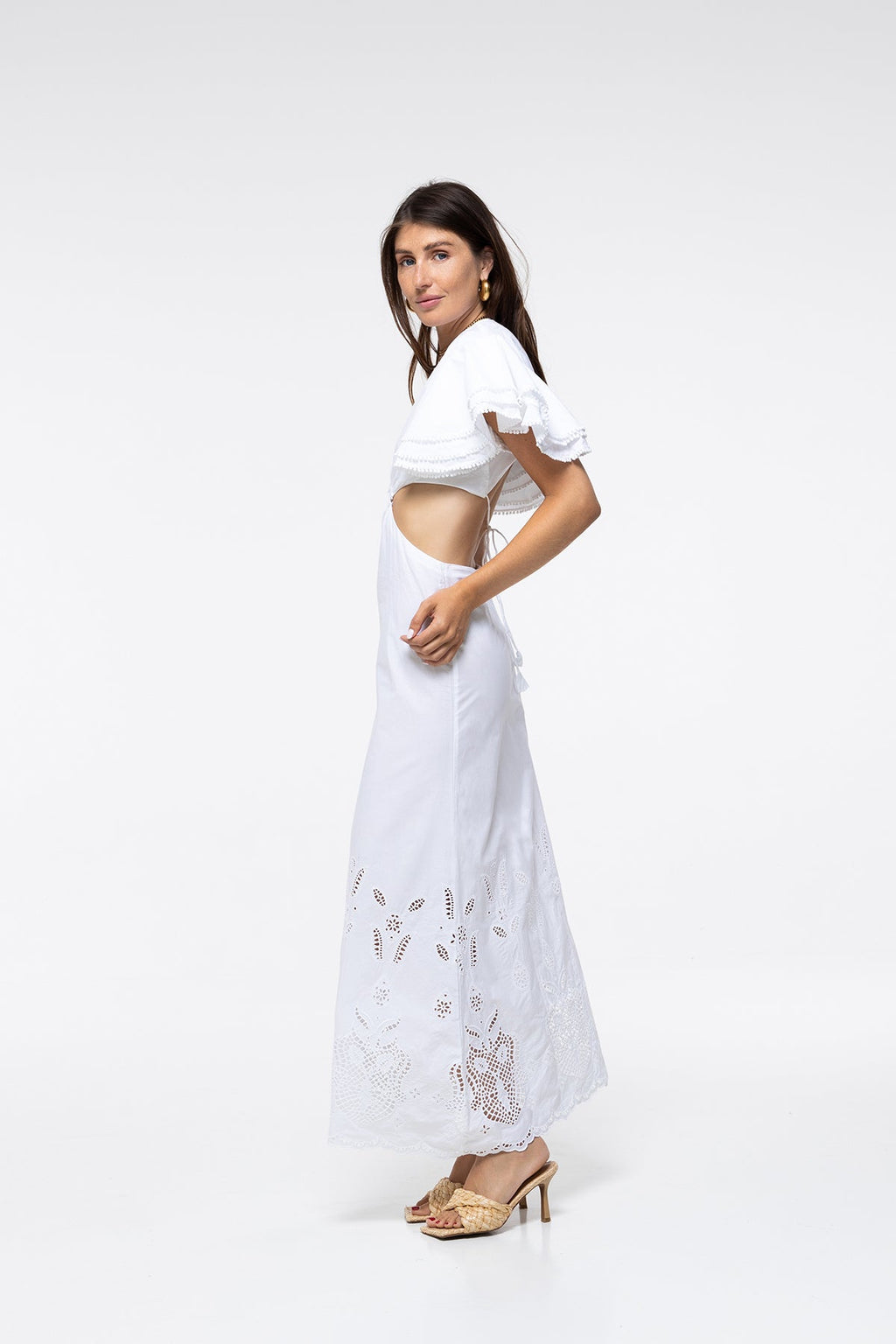 Robe Margaux - Broderies Blanches