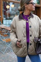 Veste Augustine Matelassé Beige