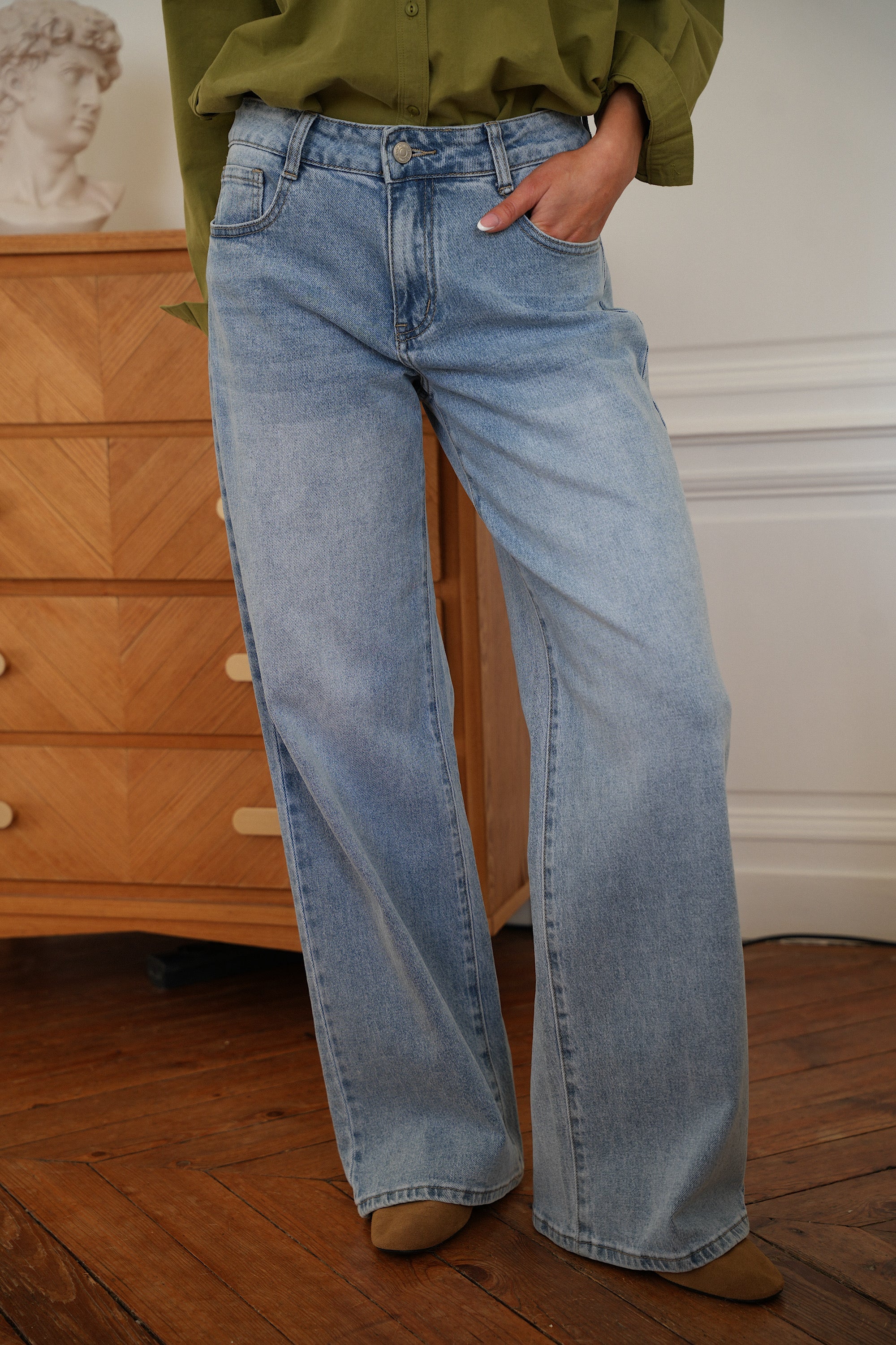 Alane Star Jeans - Blue