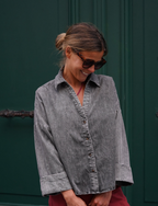 Chemise Léonore Denim Gris
