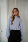 Chemise Ample Evane - Bleue