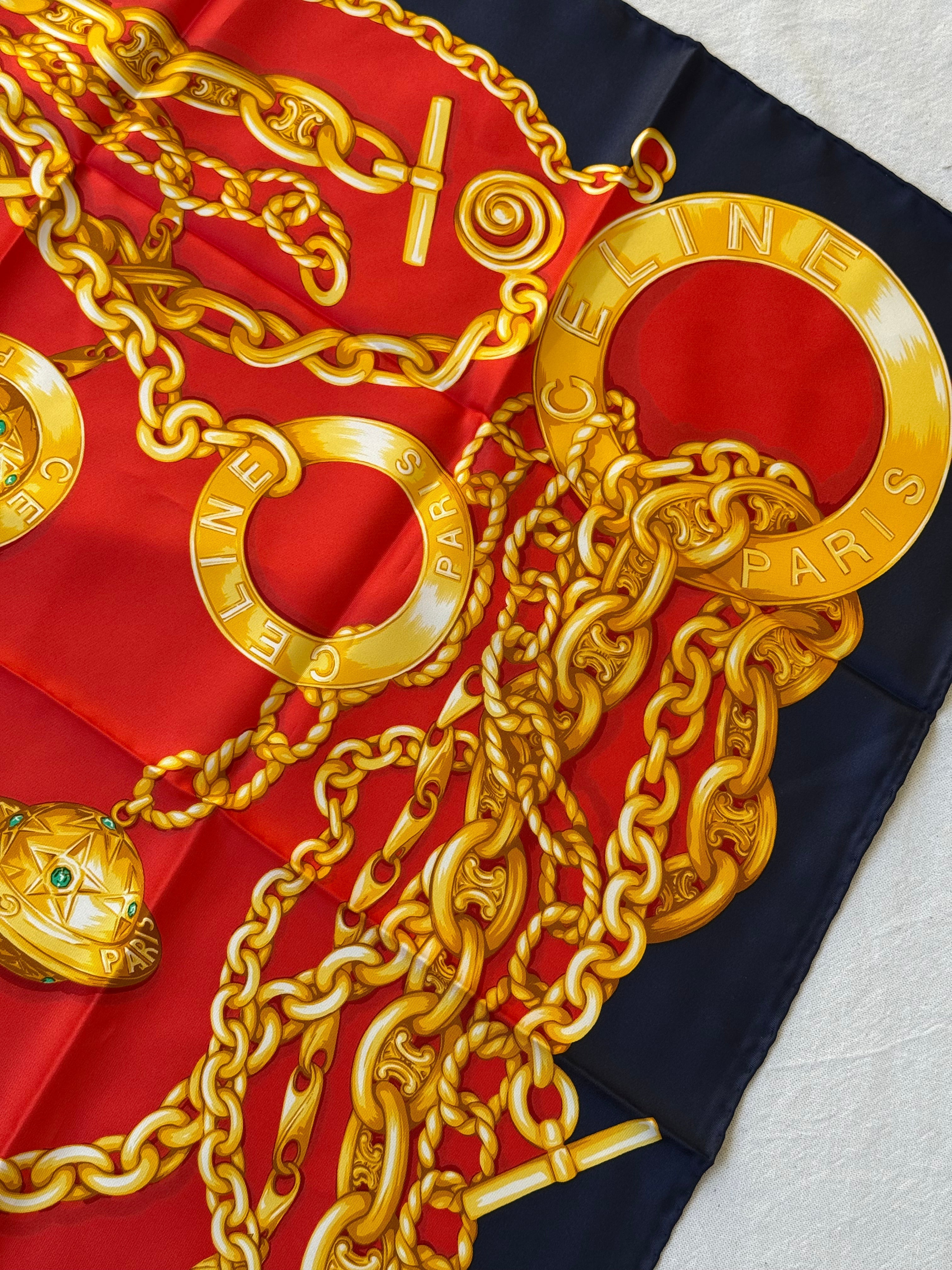 Céline Scarf – Chains And Medallions